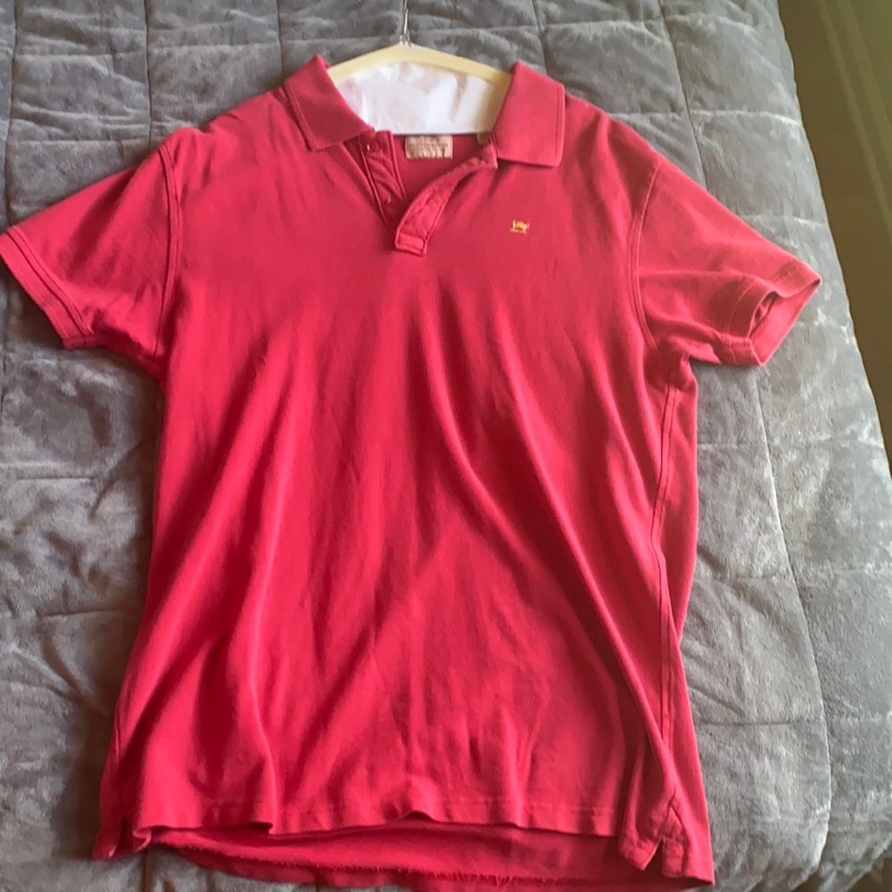 Scotch and soda - red polo